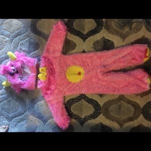 Babies Pink Monster Costume